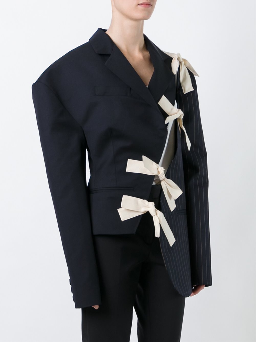 'Veste Coupee' asymmetric blazer