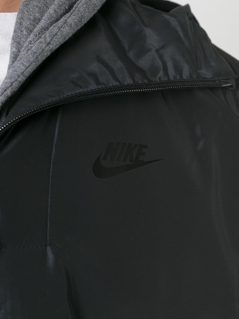 bonded parka jacket