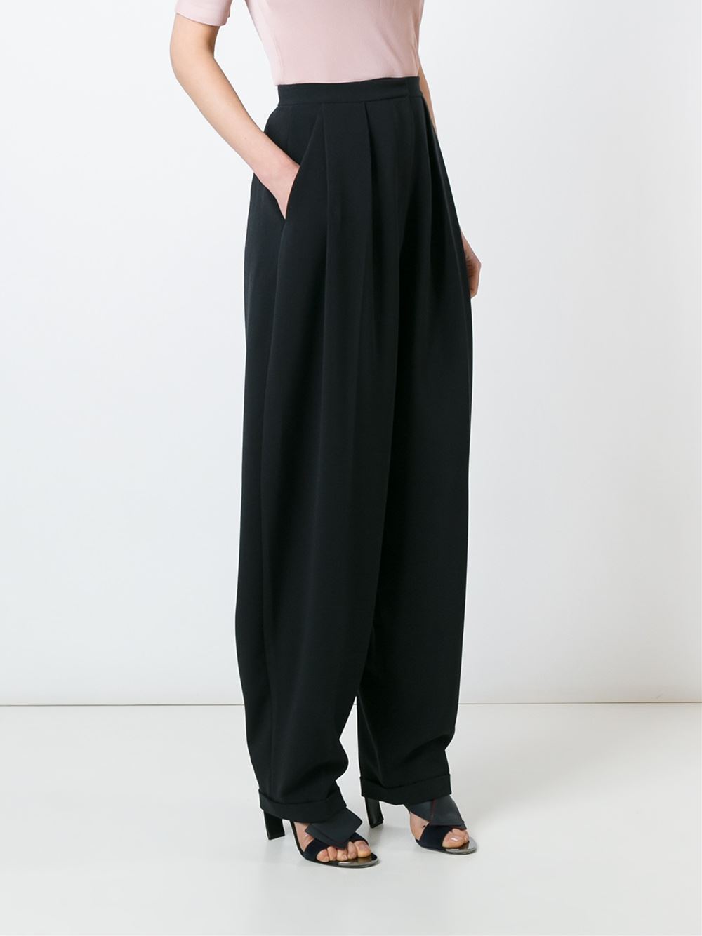 'Maries' tapered trousers