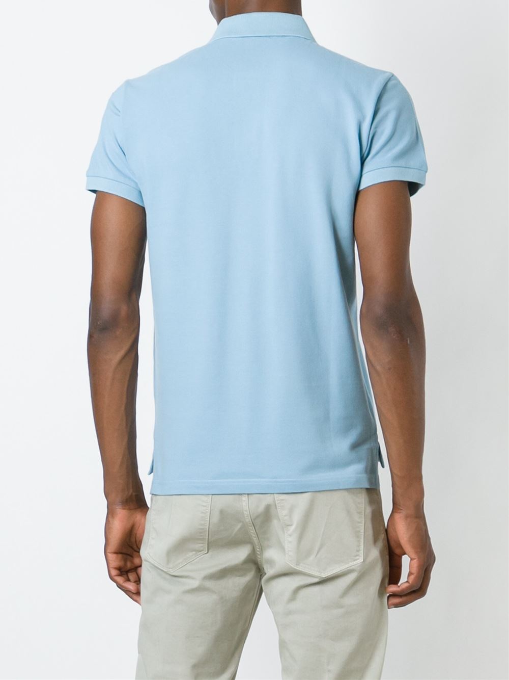 珠地网眼棉polo领t恤