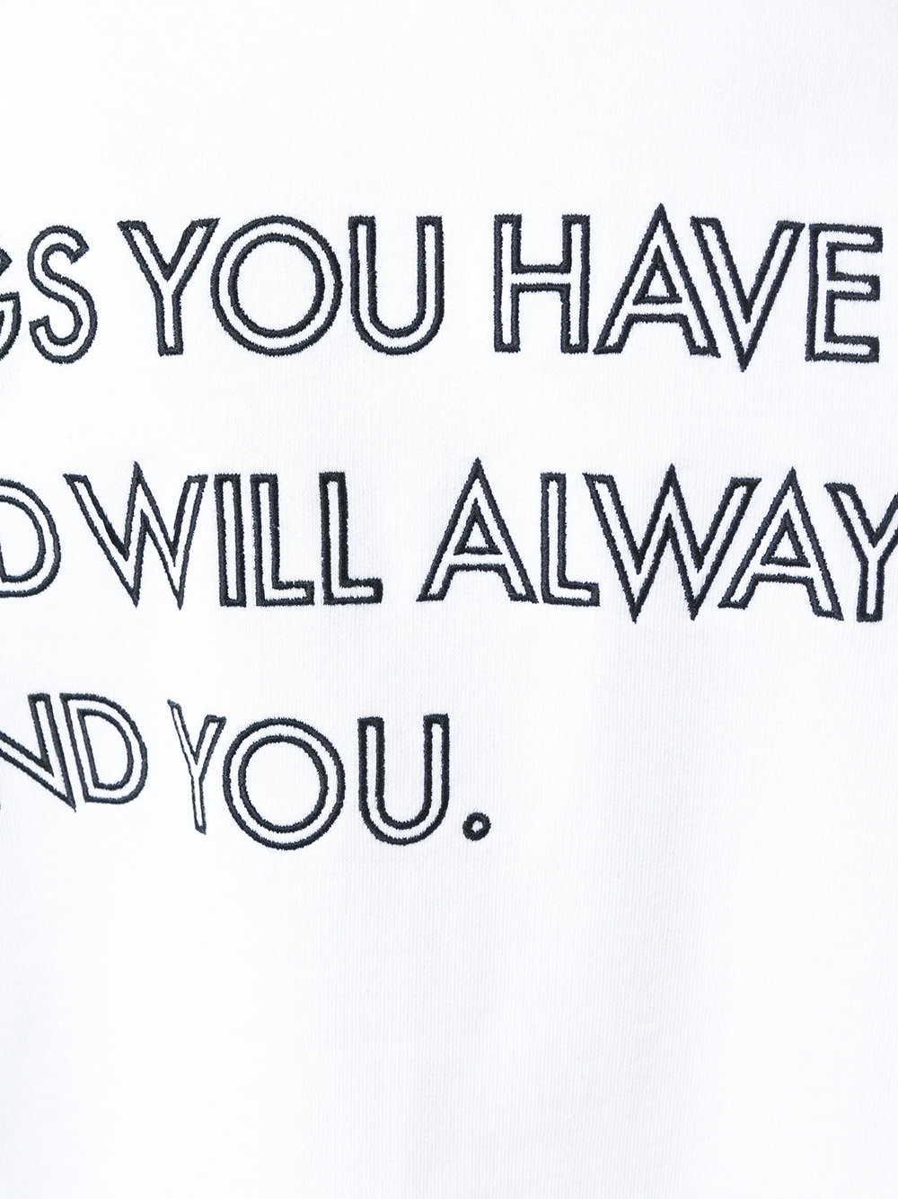 back print sweatshirt
