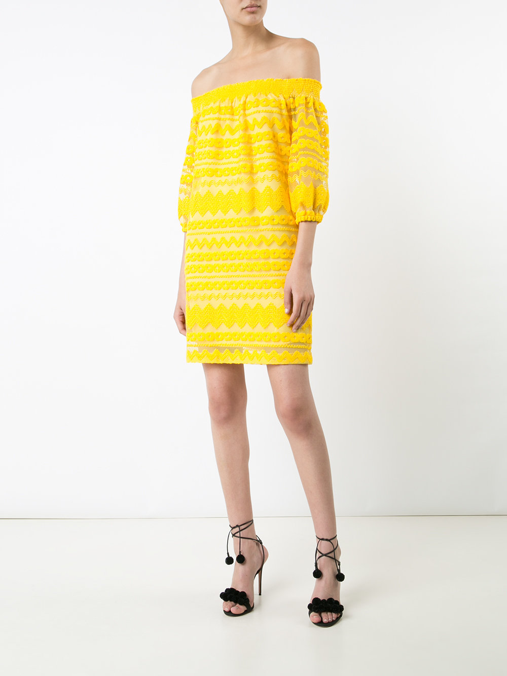 off-the-shoulder dress