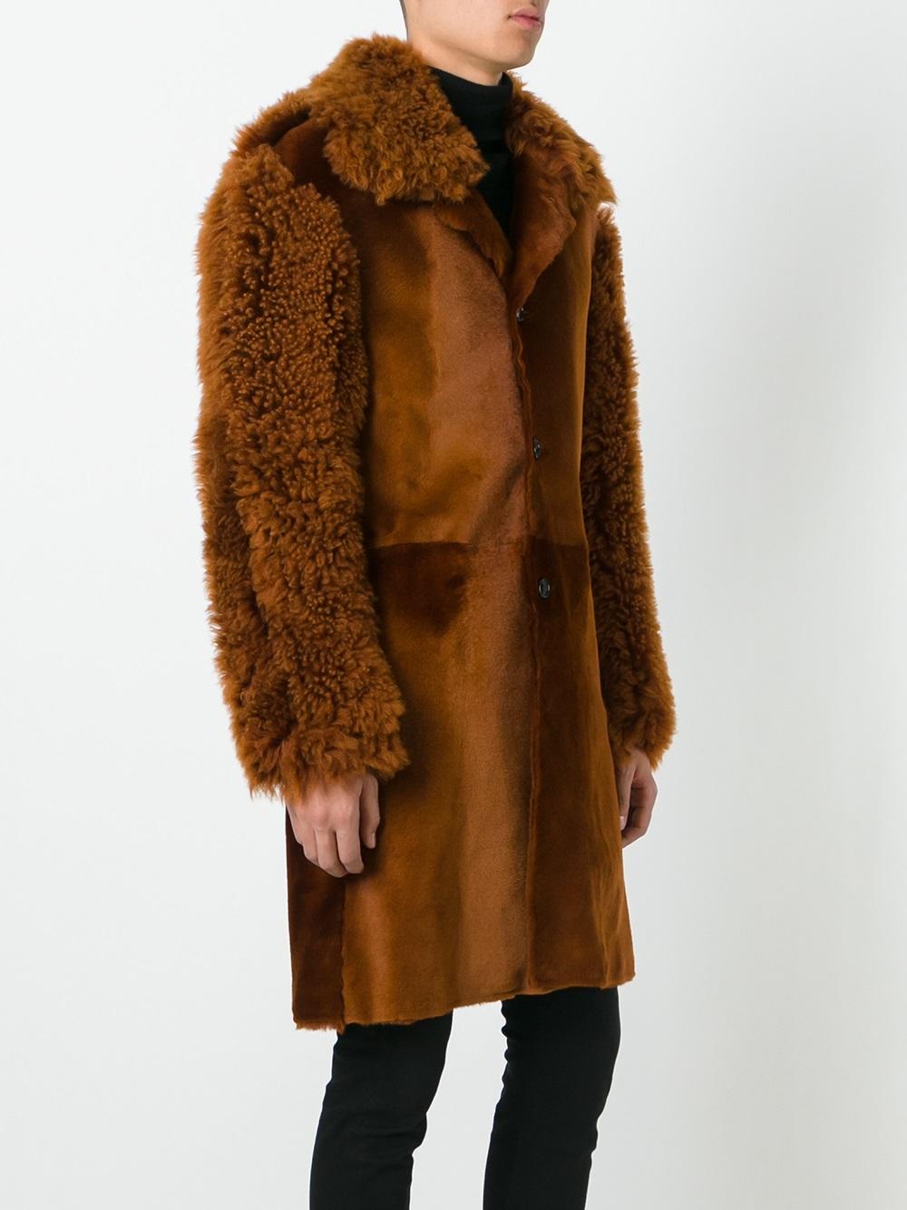 sheepskin shearling coat 