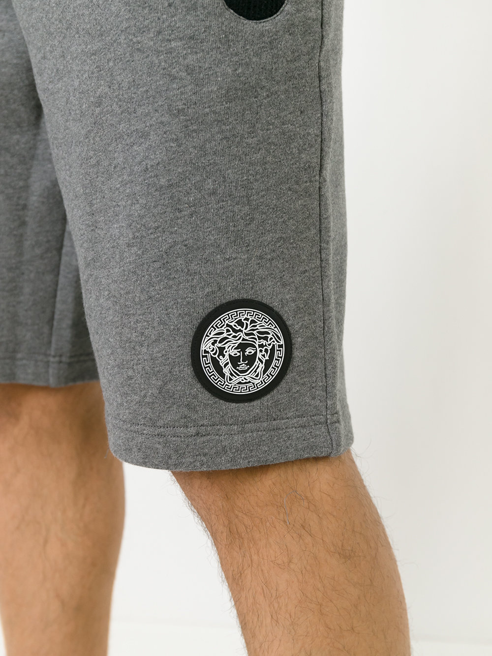 Medusa patch shorts