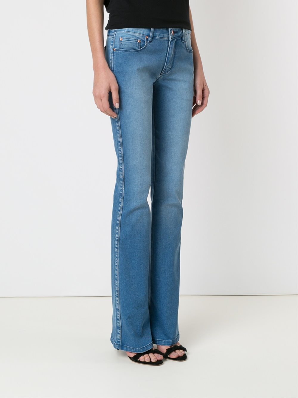 flared jeans