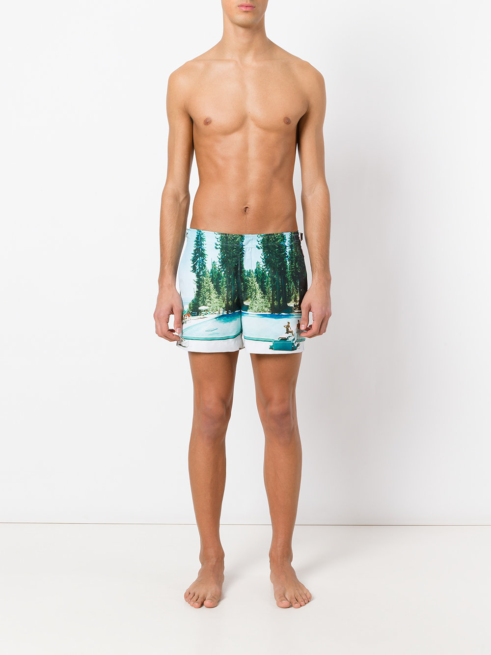 Setter Photographic swim shorts