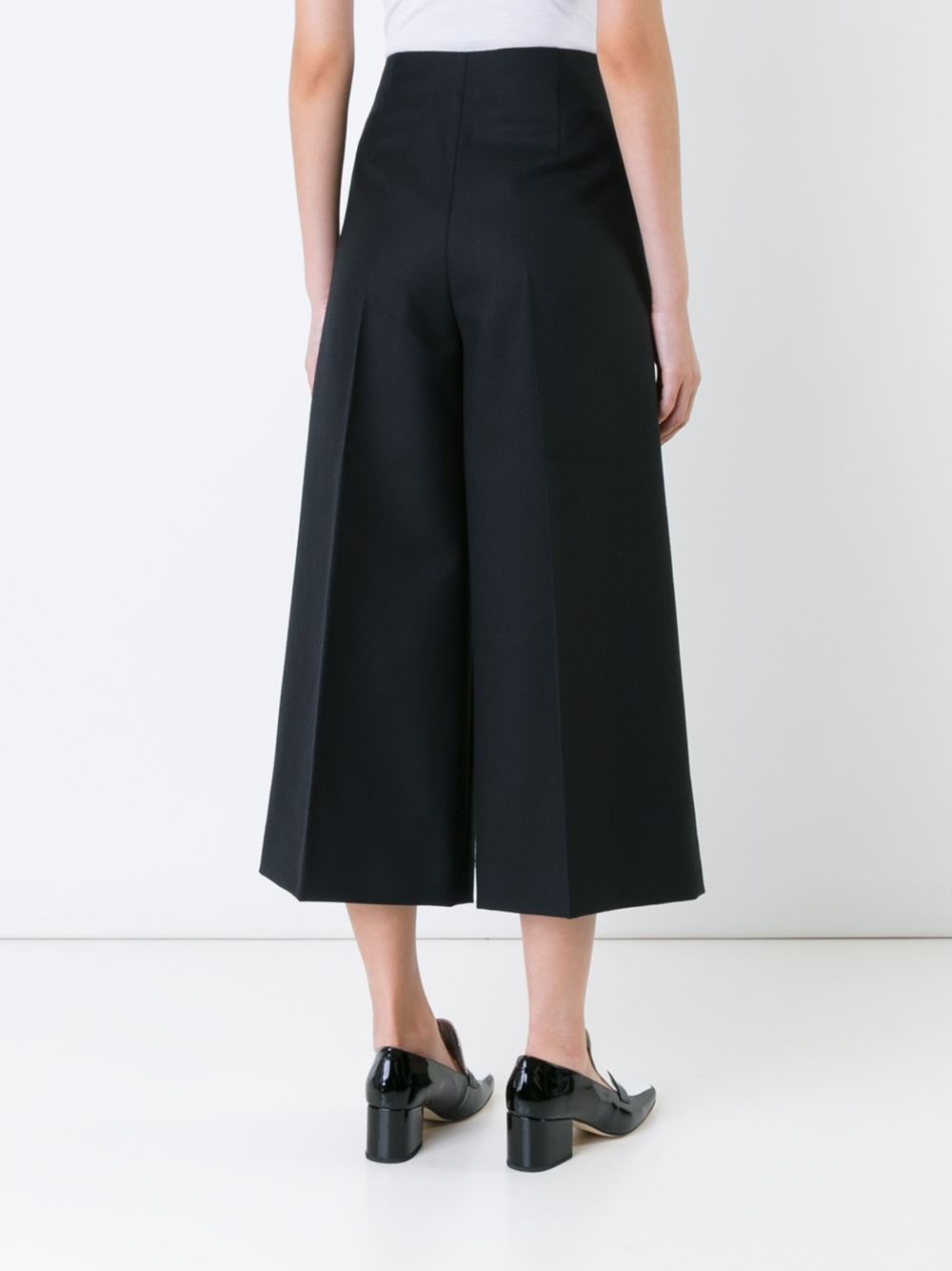 high waisted culottes