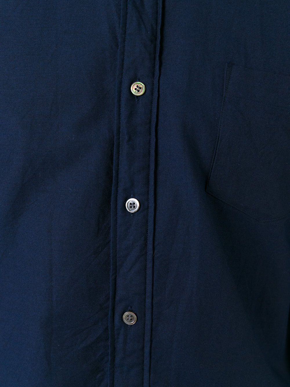 drawstring oxford shirt