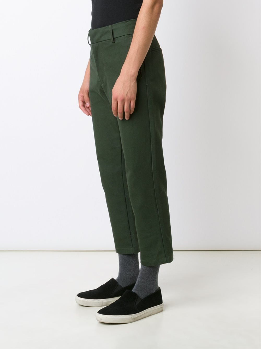 cropped trousers