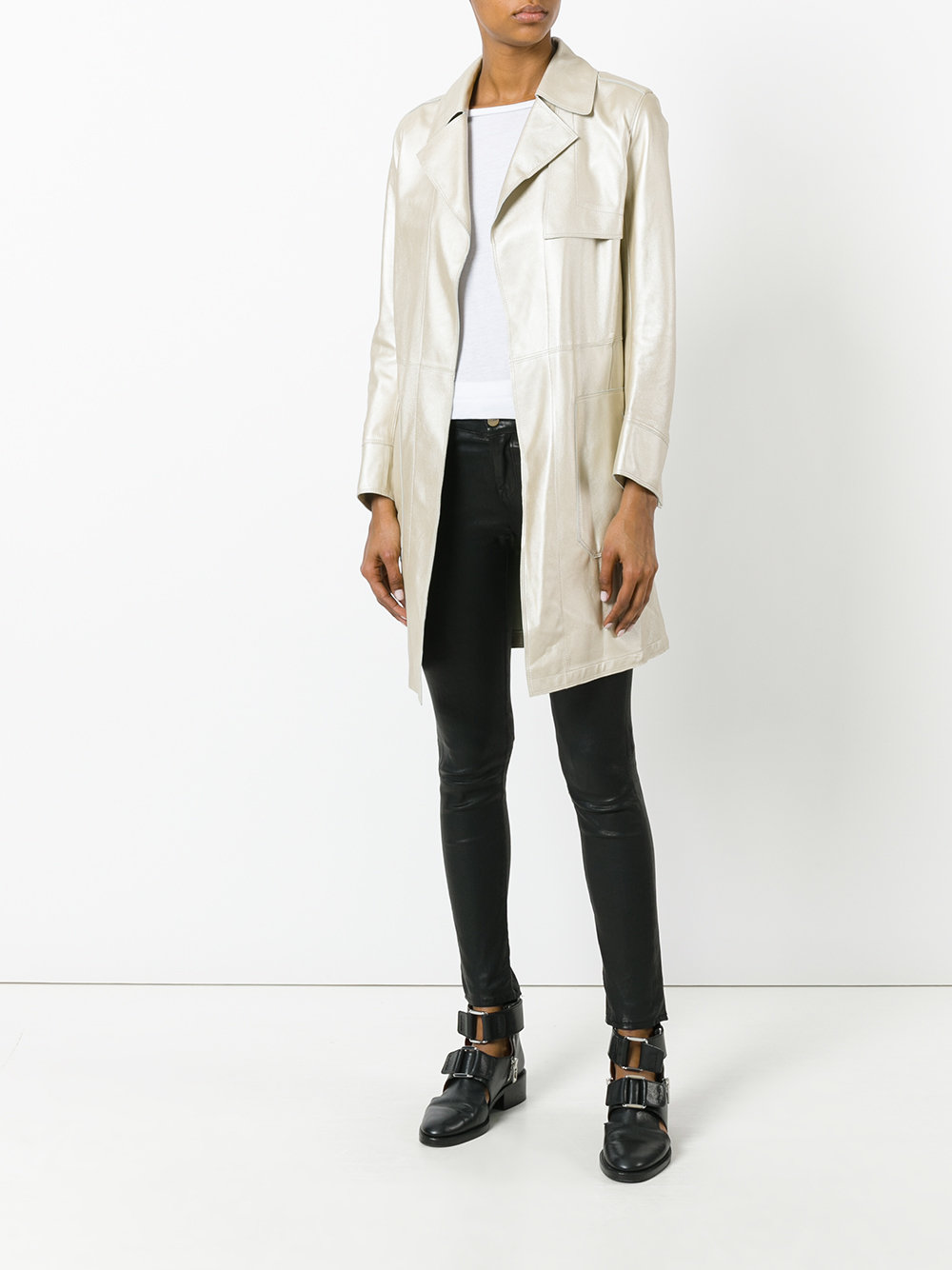Depeche Perlato coat
