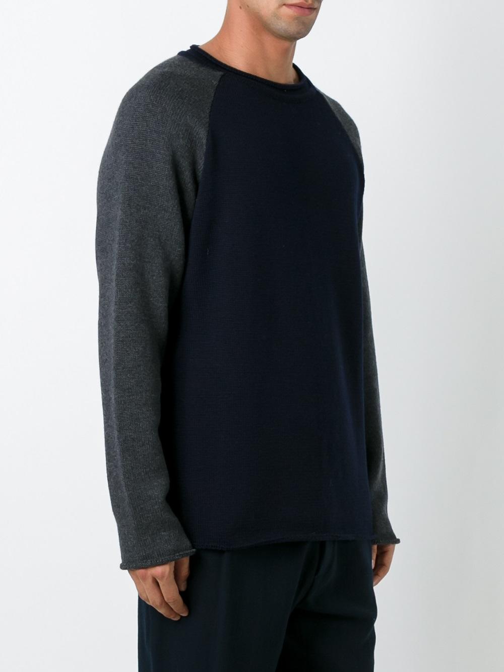 raw edge 'Big' jumper