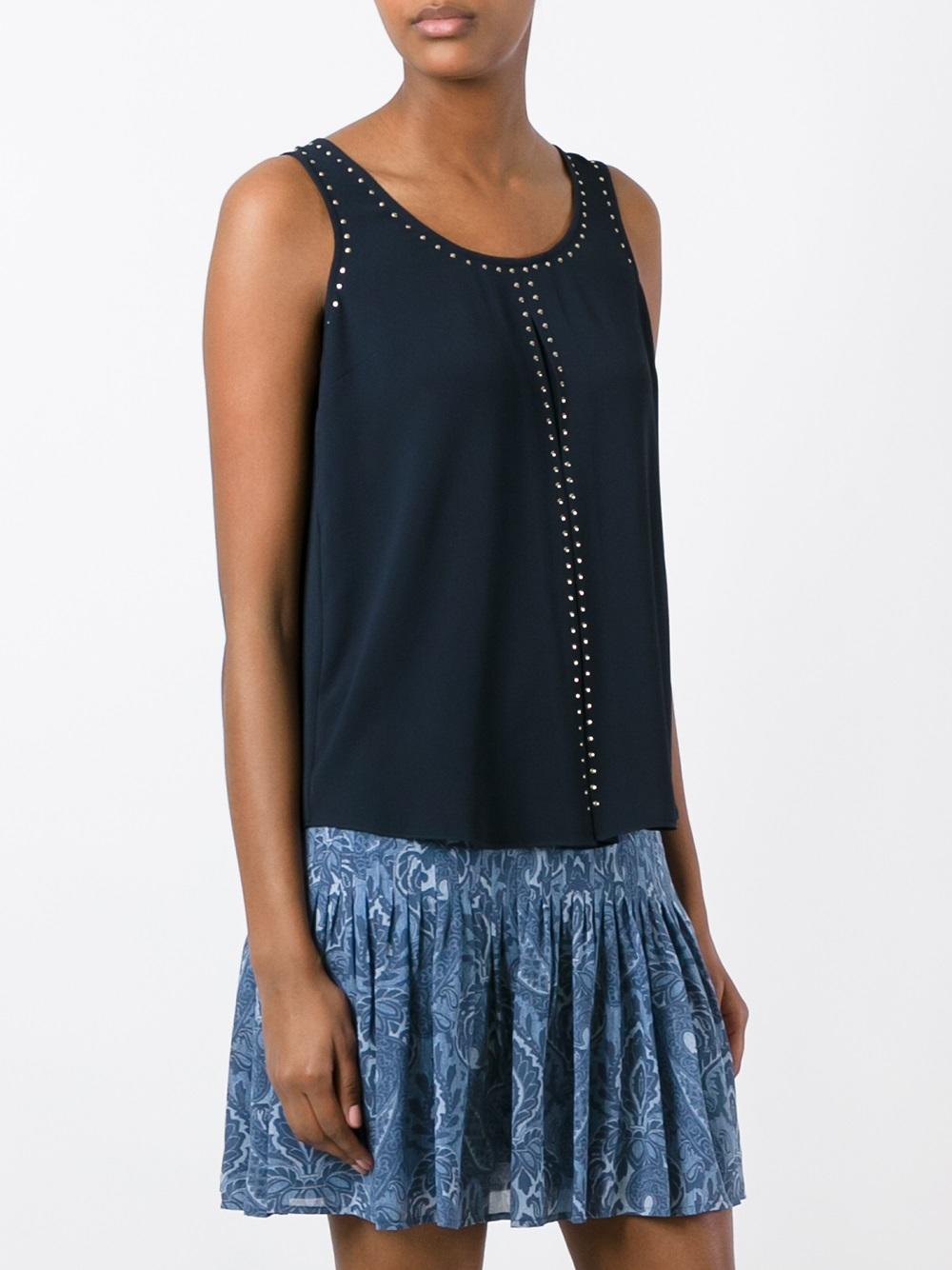 studded tank top