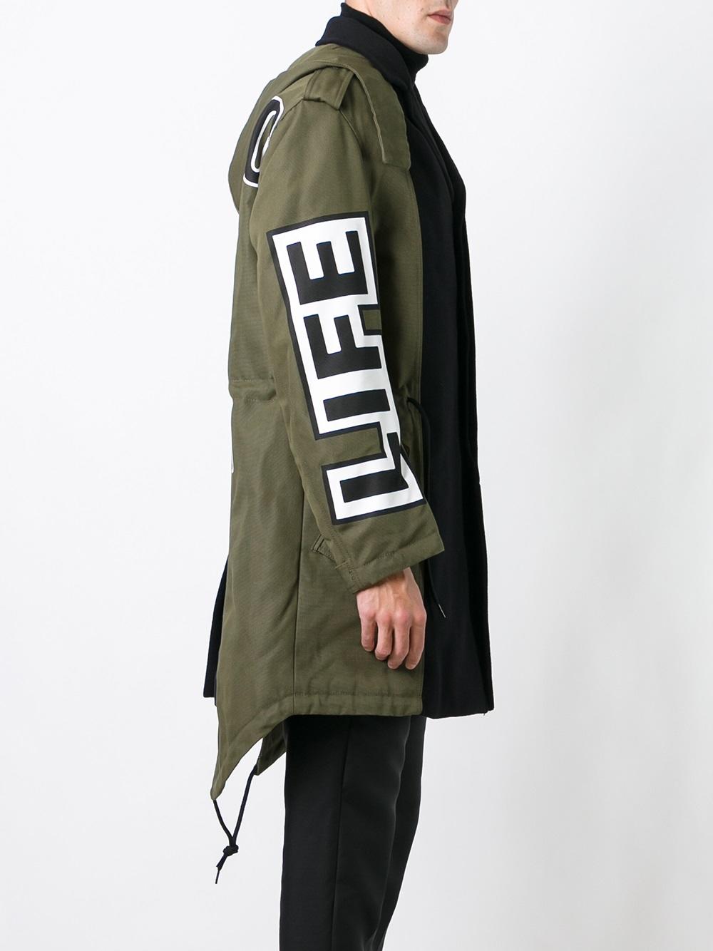 hybrid parka coat