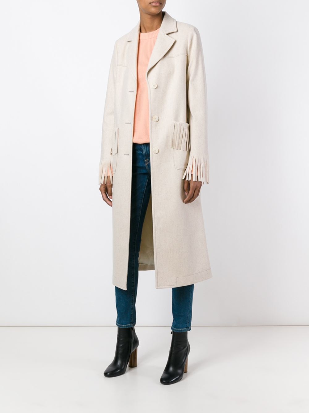 'Frill Frill' coat