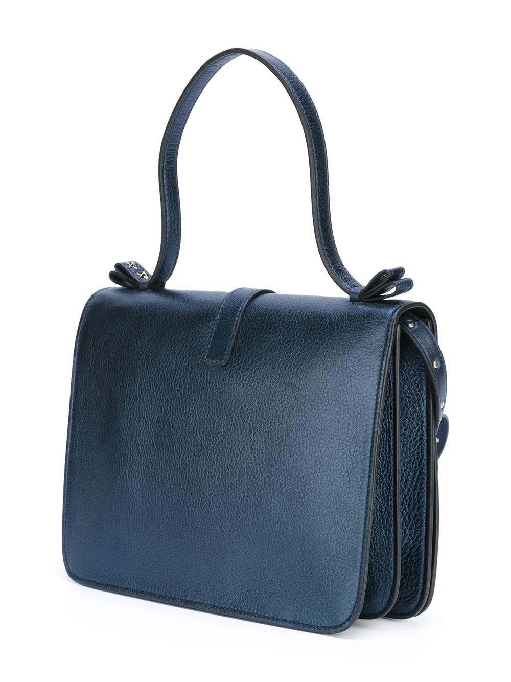 studded medium tote