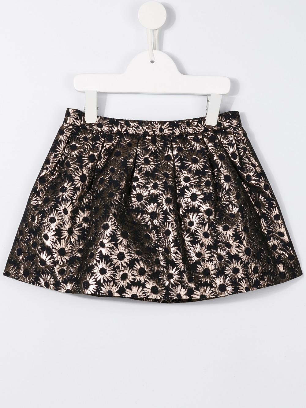 daisy jacquard skirt