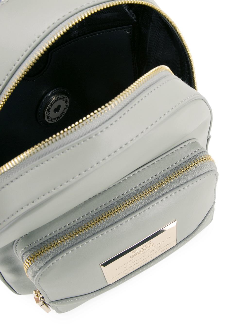zipped backpack