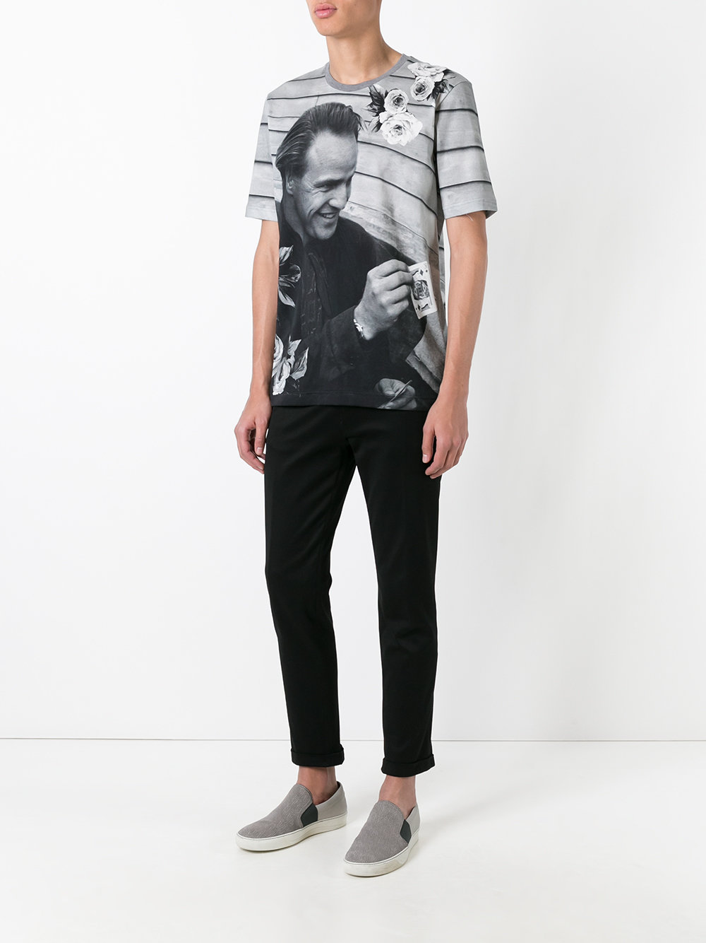 Marlon Brando print T-shirt