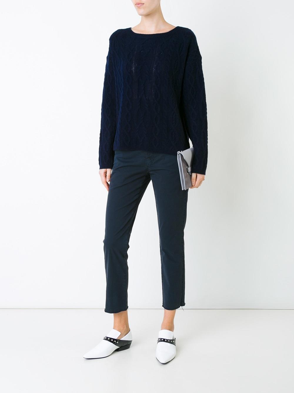 'East Hampton' cropped trousers