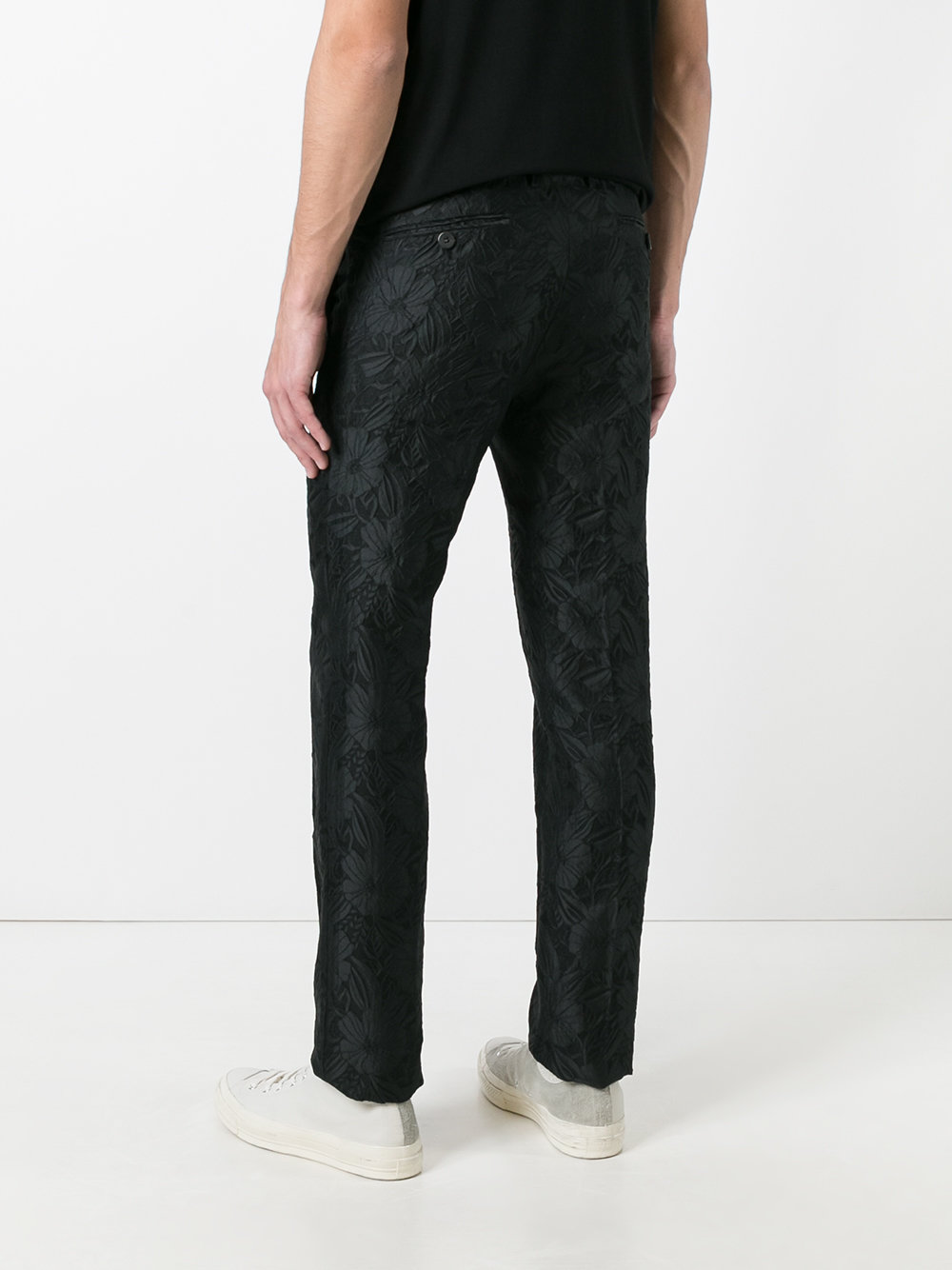 jacquard tailored trousers 