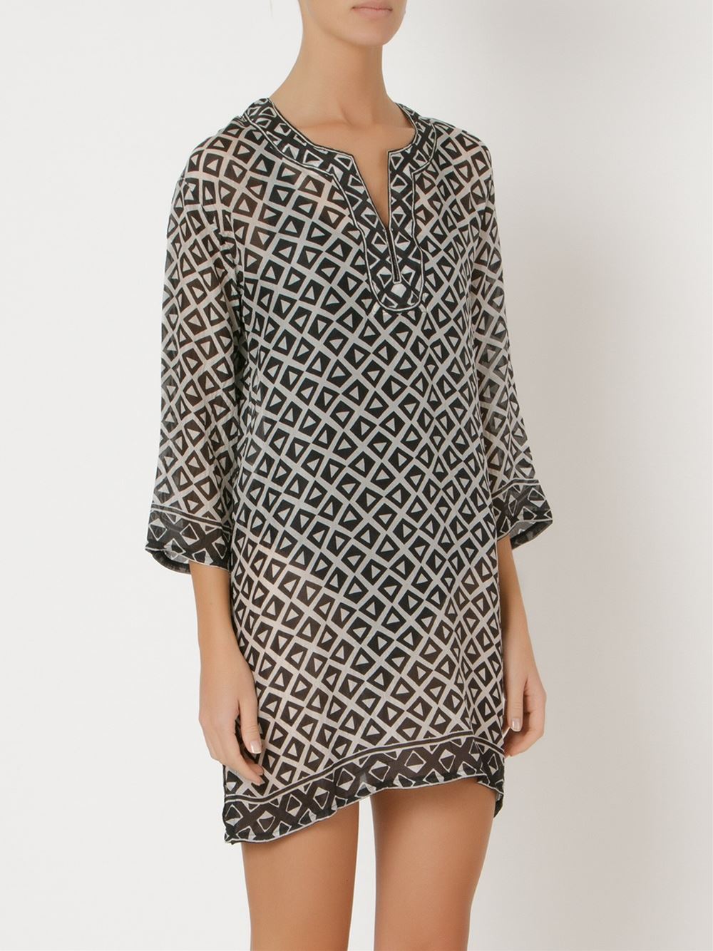 printed kaftan