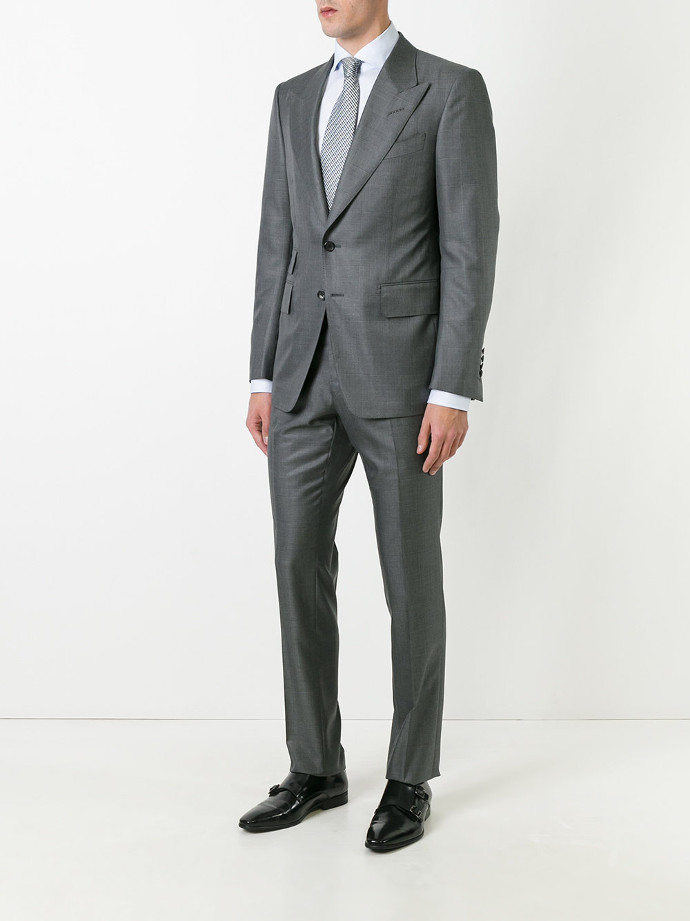 slim-fit suit