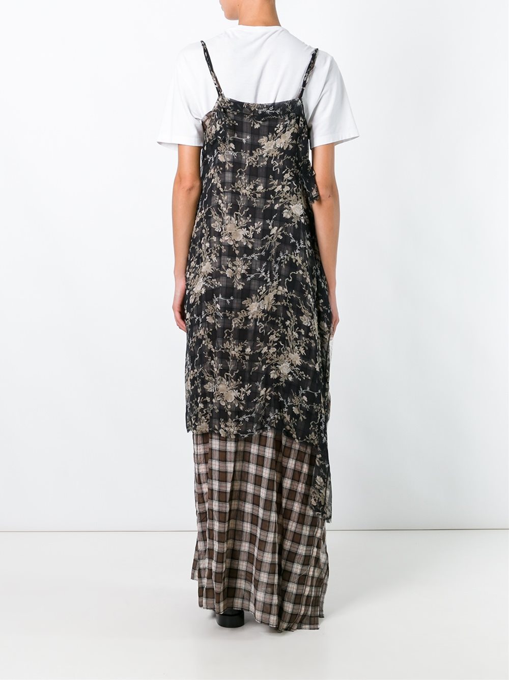 layered maxi dress
