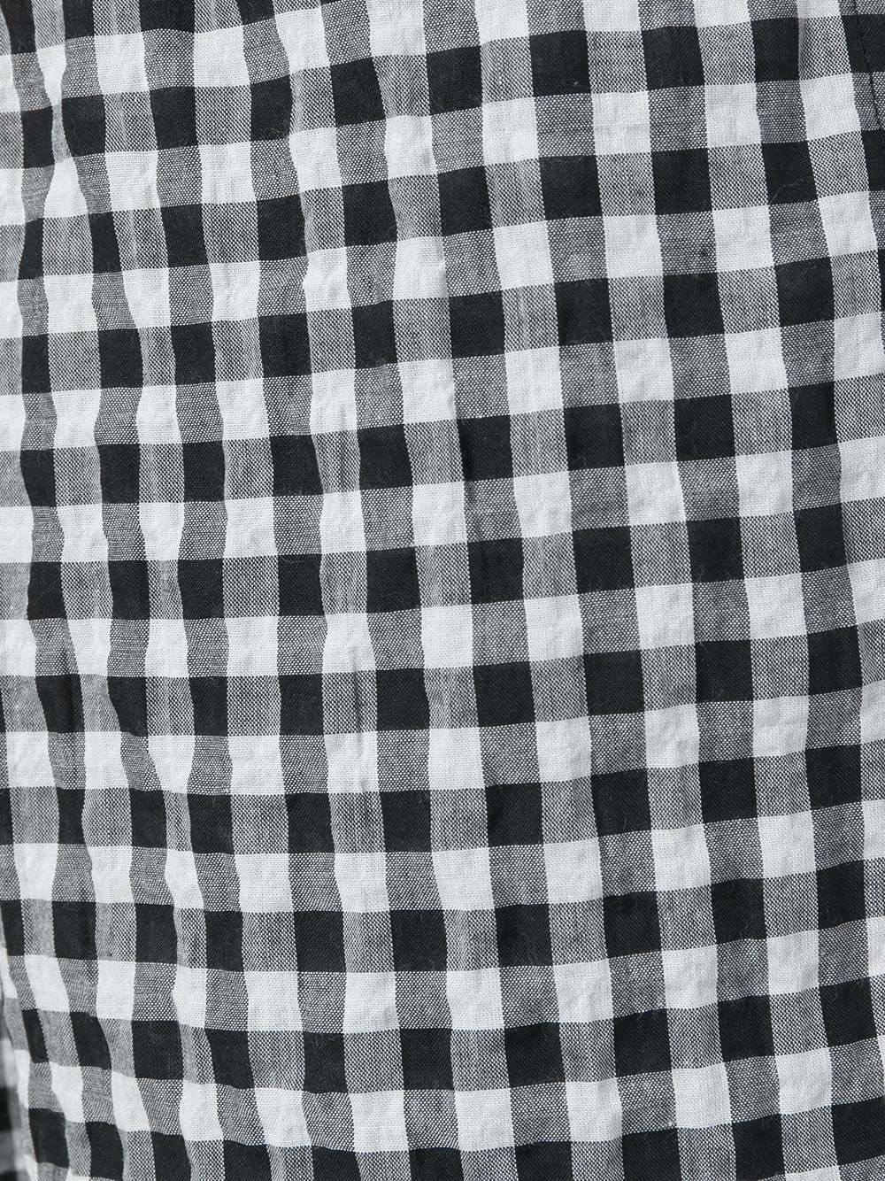 checked cropped trousers