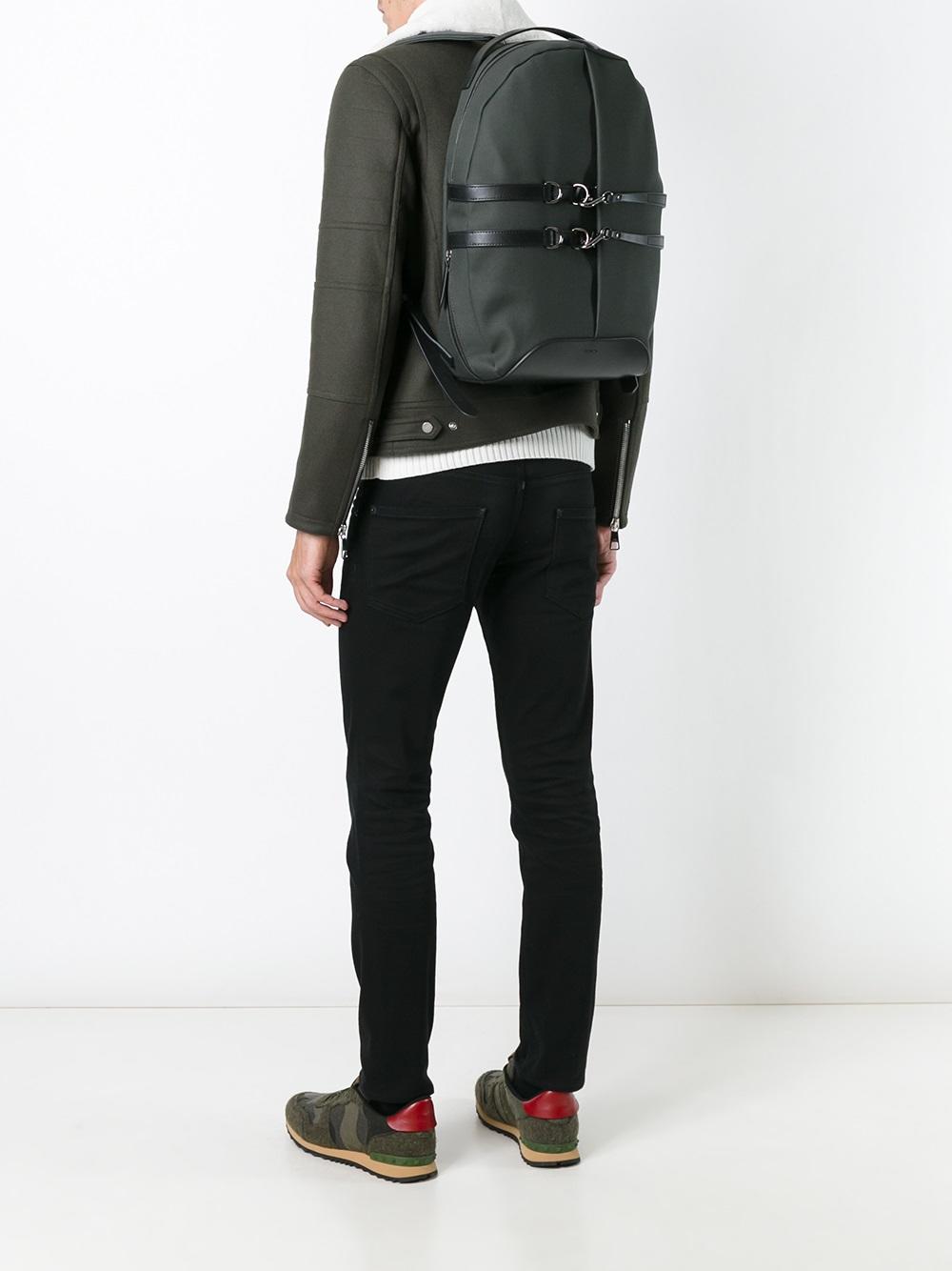 double strapped backpack