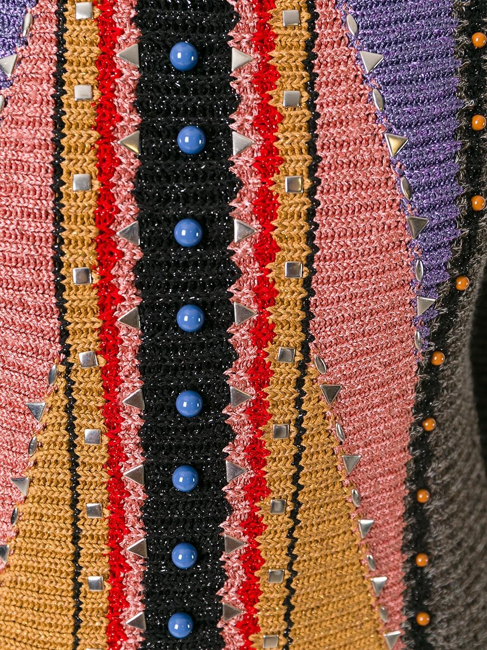three-quarters flared sleeve jumper