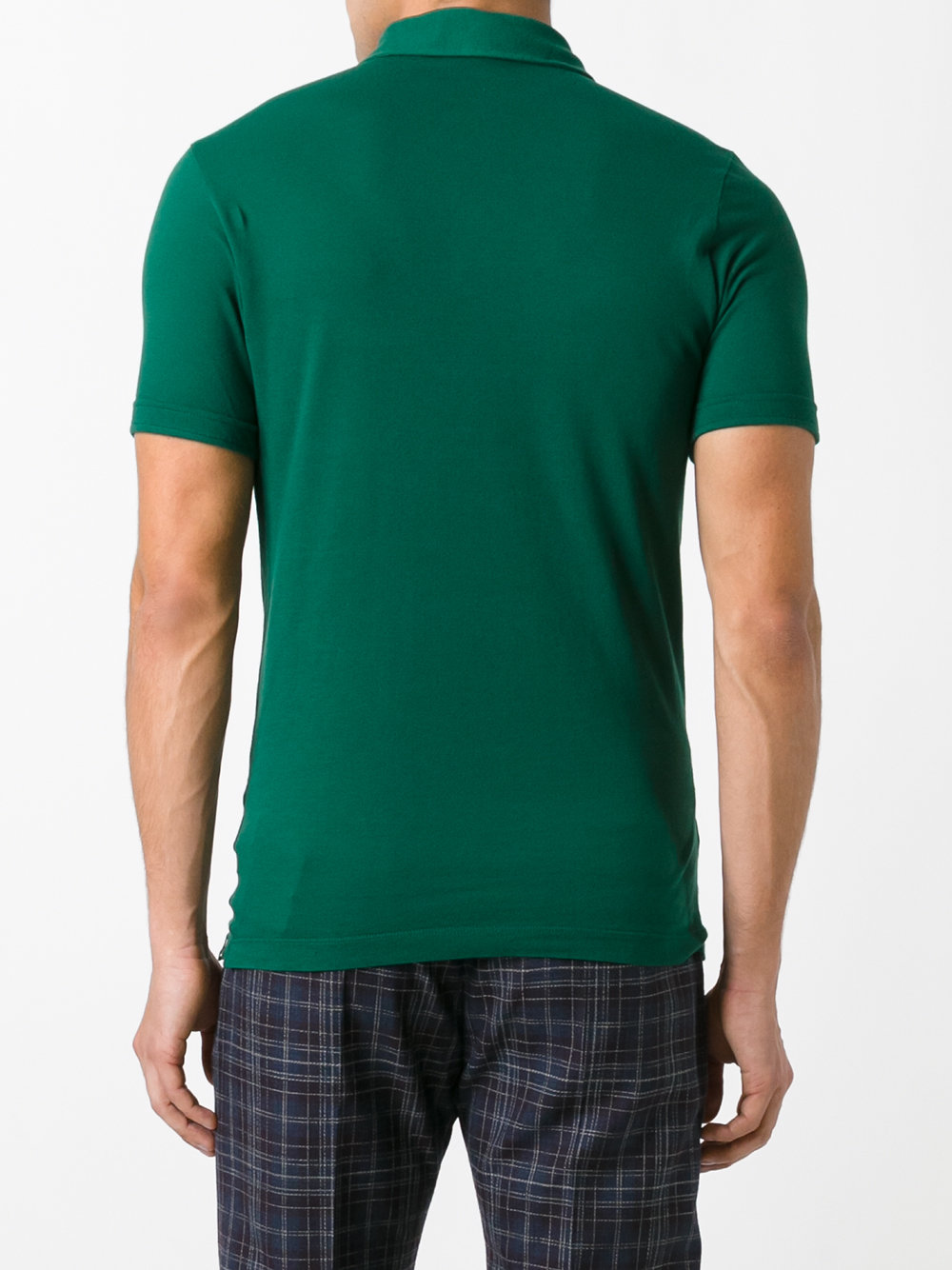 chest pocket polo shirt
