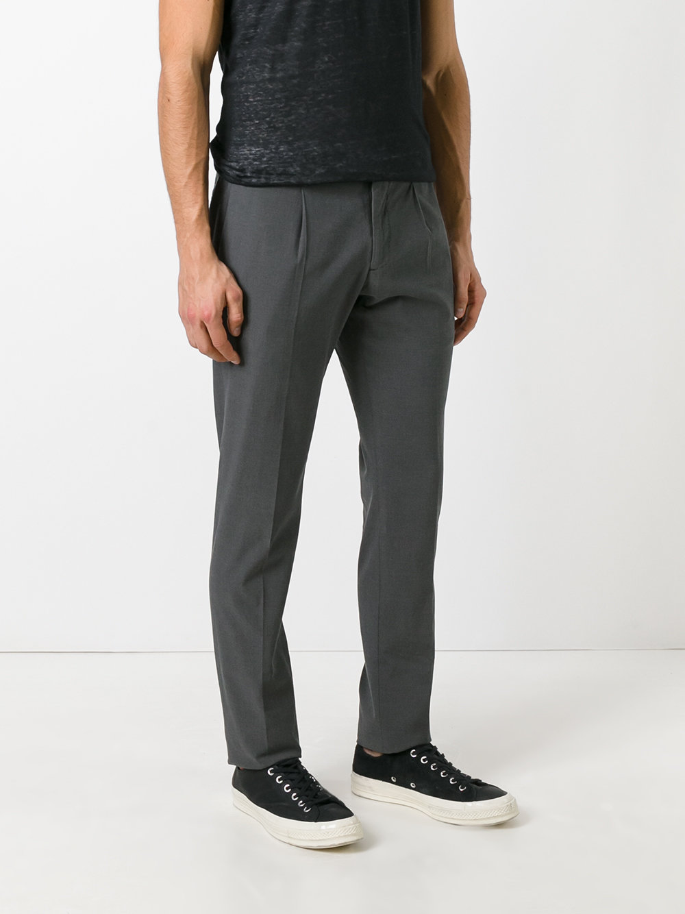 slim-fit chinos