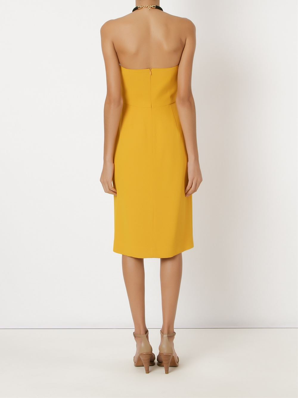 wrap detail midi dress
