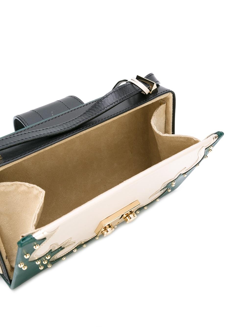 studded detailing crossbody bag