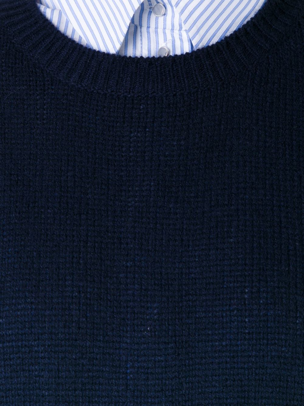 open cuff jumper