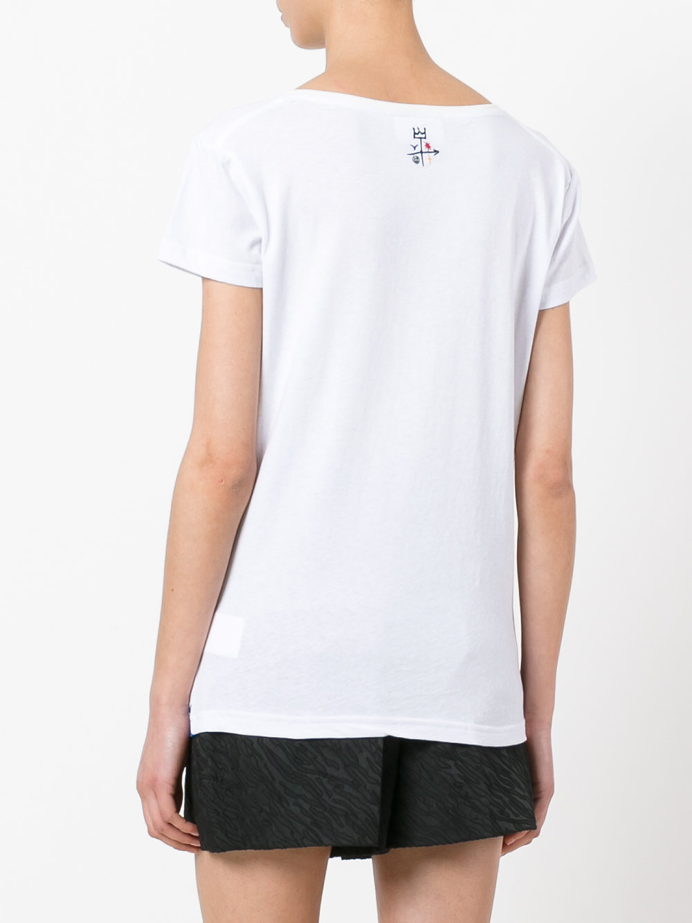 colour block T-shirt 