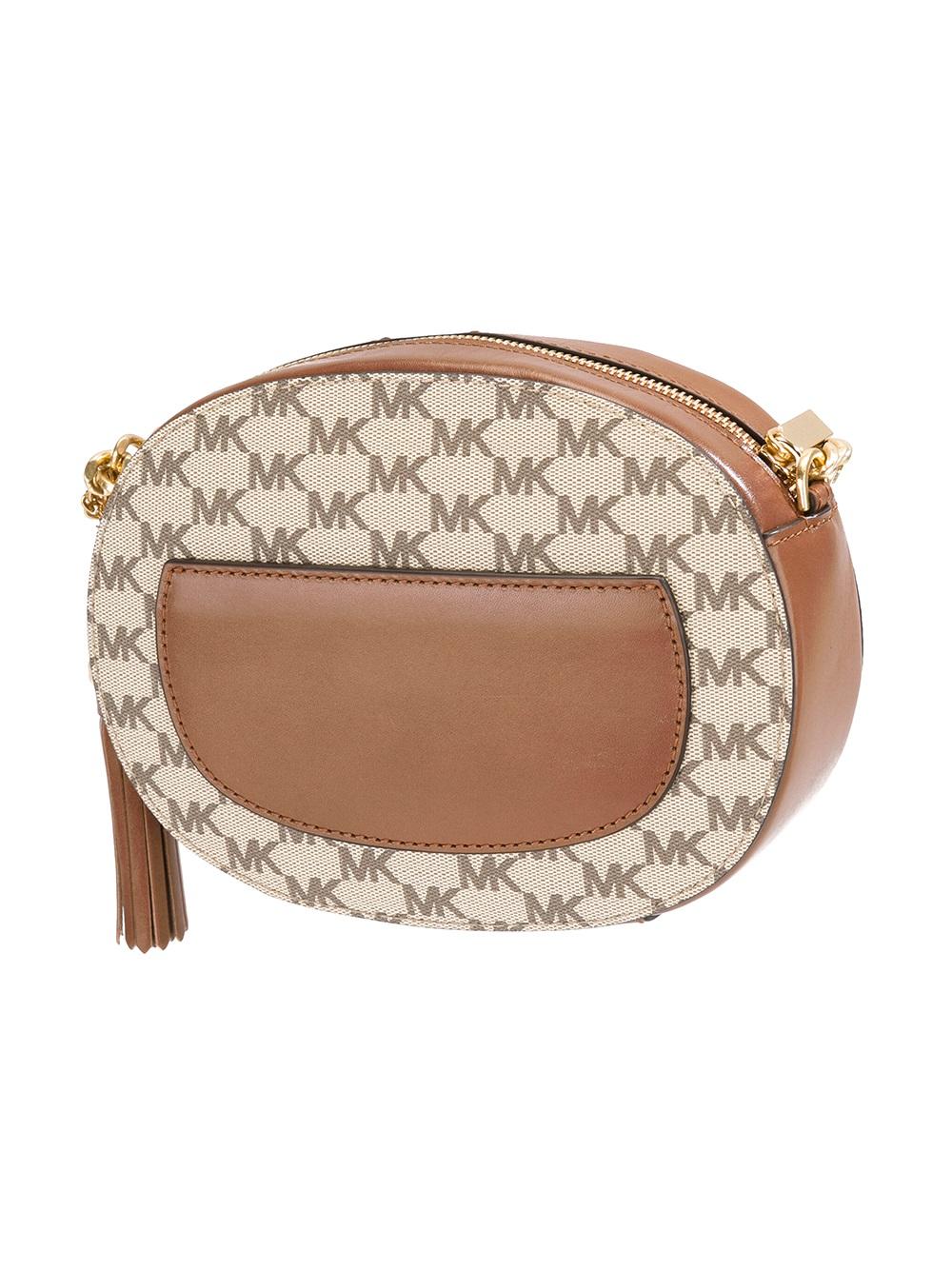 logo pattern cross body bag