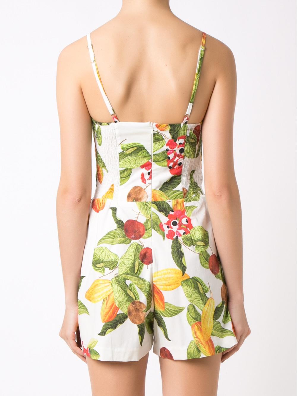 floral print playsuit