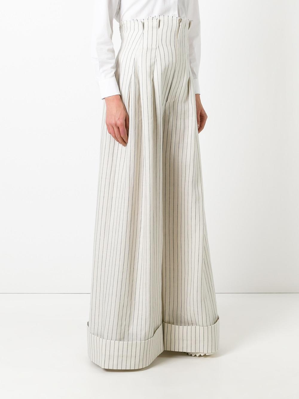 striped palazzo pants 