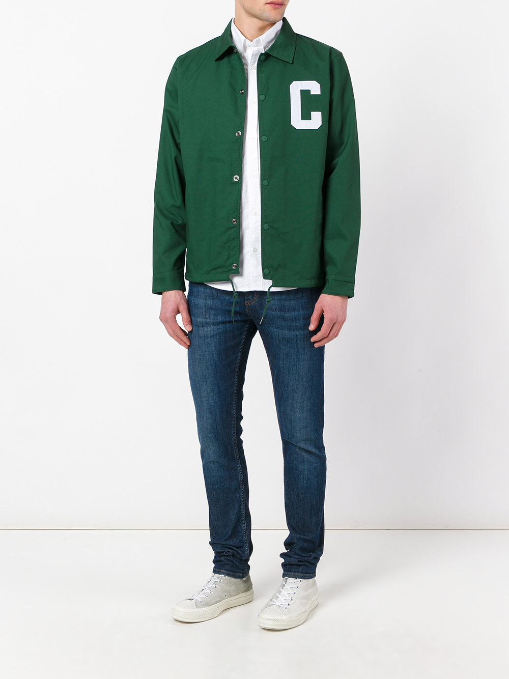 letter shirt jacket