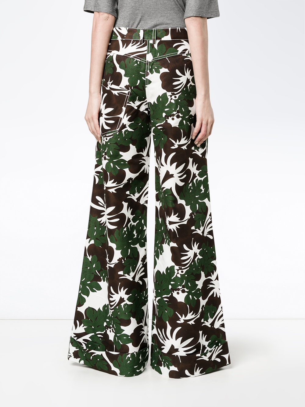 B Boy tropical print trousers