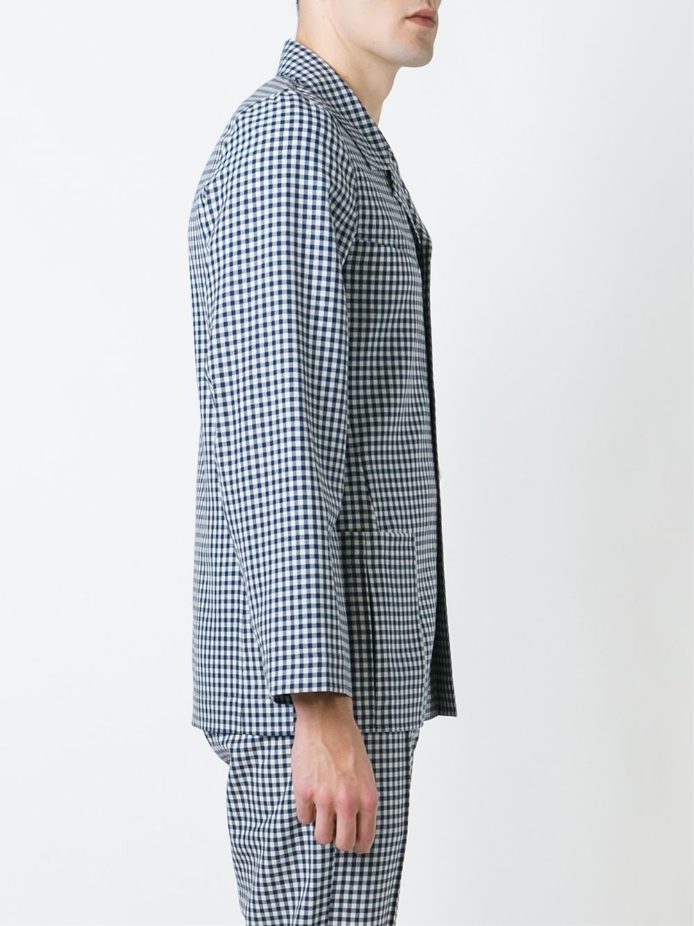 checked jacket