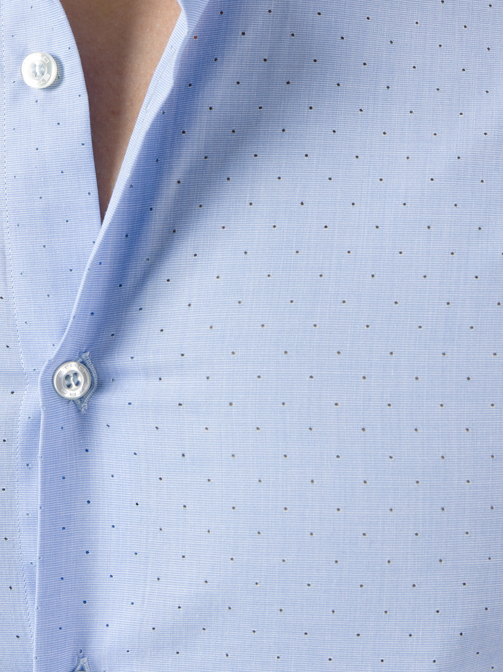 dotted print shirt