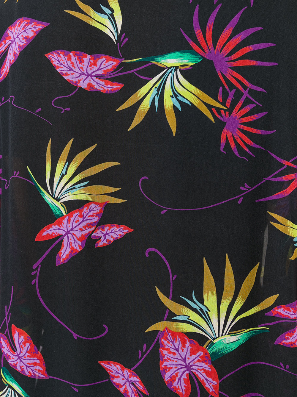 printed poncho