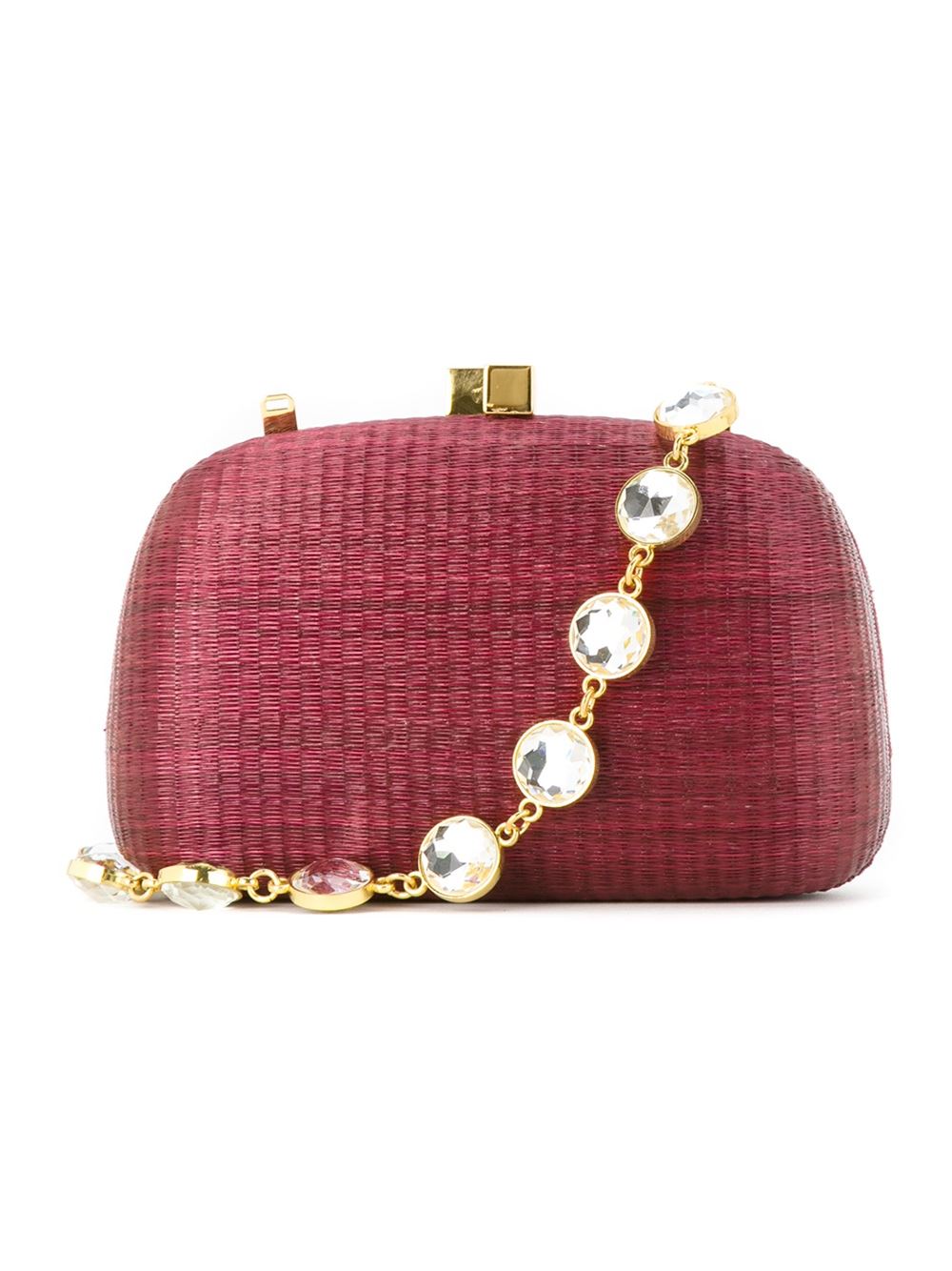 straw clutch bag