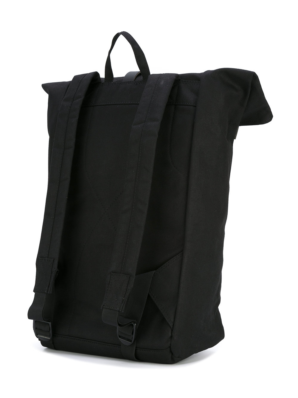 leather trim backpack 