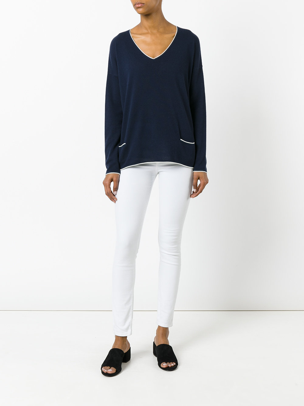 slit sides jumper