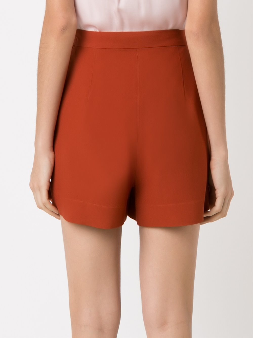 high-waisted shorts