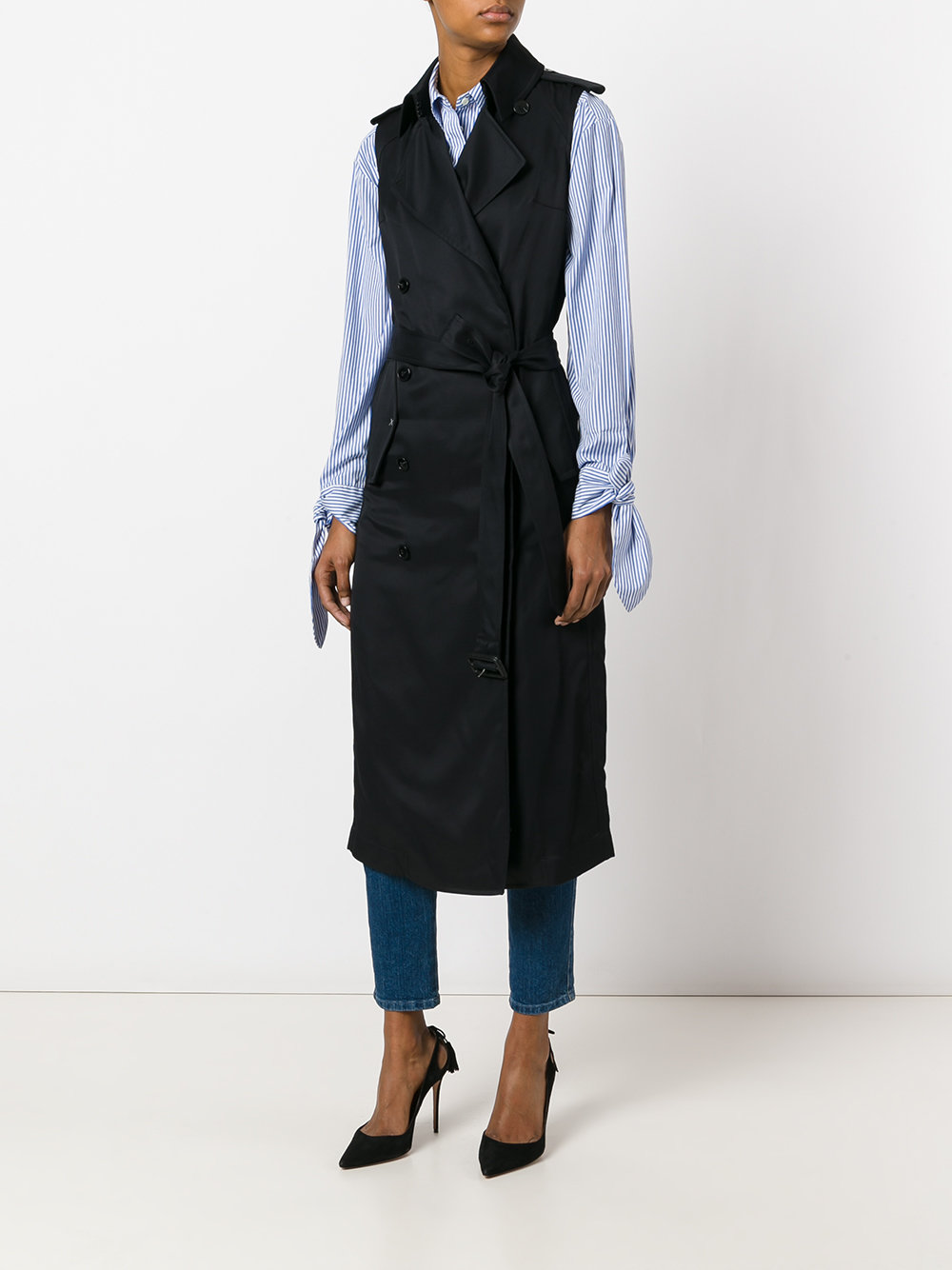 fluid trench coat 