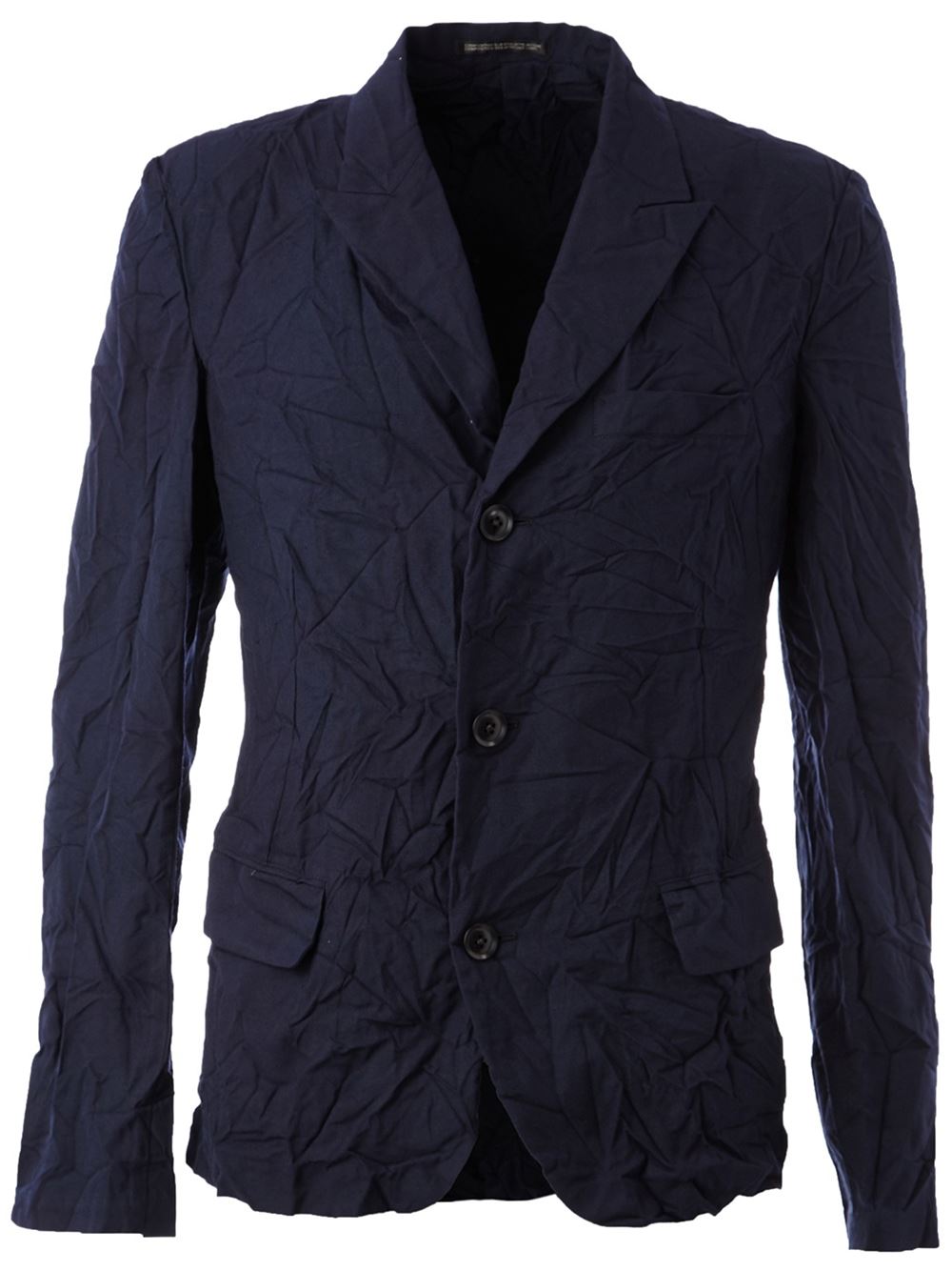 皱褶感西装夹克